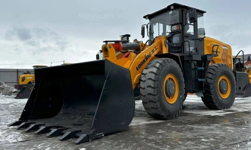Фронтальный погрузчик Lonking CDM853H (светло-жёлтый)
