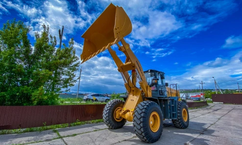 Фронтальный погрузчик Lonking ZL50NC, 2 гидролинии